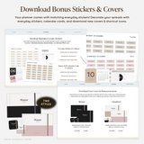 Undated Landscape Digital Planner