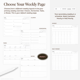 Undated Landscape Digital Planner