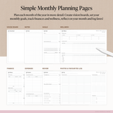 2025-26 Landscape Midyear Digital Planner