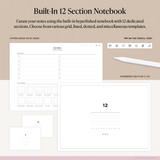 2025-26 Landscape Midyear Digital Planner