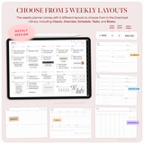 2024-25 Landscape Weekly Planner