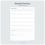 Portrait Weekly Dashboard Planner