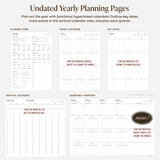 Undated Portrait Digital Planner