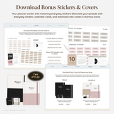 Undated Portrait Digital Planner