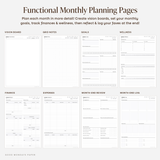 Undated Portrait Digital Planner