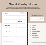 2025-26 Portrait Midyear Digital Planner