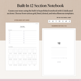 2025-26 Portrait Midyear Digital Planner