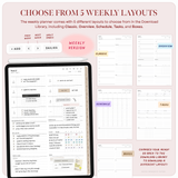 2024-25 Portrait Weekly Planner