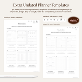 2025 Portrait Digital Planner