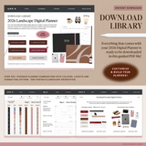 2026 Landscape Digital Planner