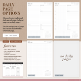 2026 Portrait Digital Planner