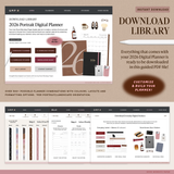 2026 Portrait Digital Planner