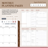 2026 Portrait Digital Planner