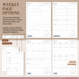 2026 Portrait Digital Planner