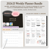 2024-25 Weekly Planner Bundle