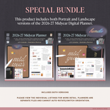 2026-27 Midyear Digital Planner Bundle