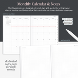 2025 Minimalist Weekly Diary