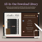 Digital Leather Folio Cover Kit