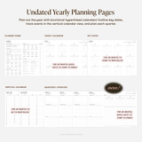 Undated Landscape Digital Planner