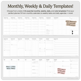 Landscape Weekly Dashboard Planner