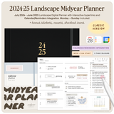 2024-25 Landscape Midyear Planner
