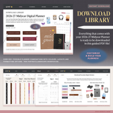 2026-27 Midyear Portrait Digital Planner