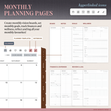2026-27 Midyear Portrait Digital Planner