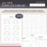 2026-27 Midyear Portrait Digital Planner