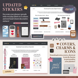 2026-27 Midyear Portrait Digital Planner